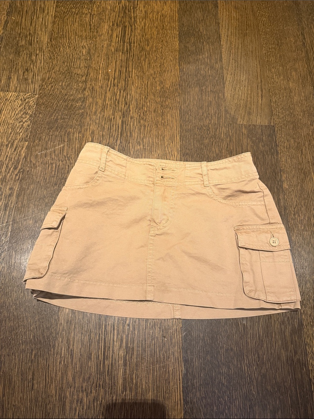 Brandy Melville Beige Cargo Mini Skort